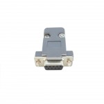 RS-232 DB9 female socket 9 pin connector With Plastic Case